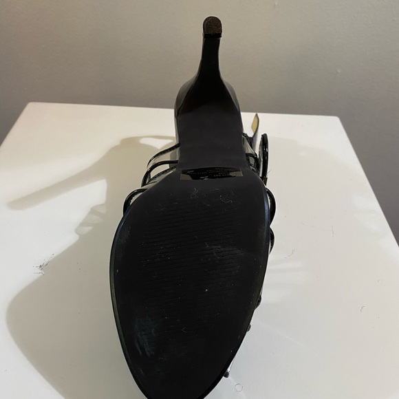 Colin Stuart high heels with black & clear panels - Picture 4 of 7